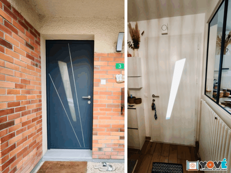 pose porte d'entrée K-Line