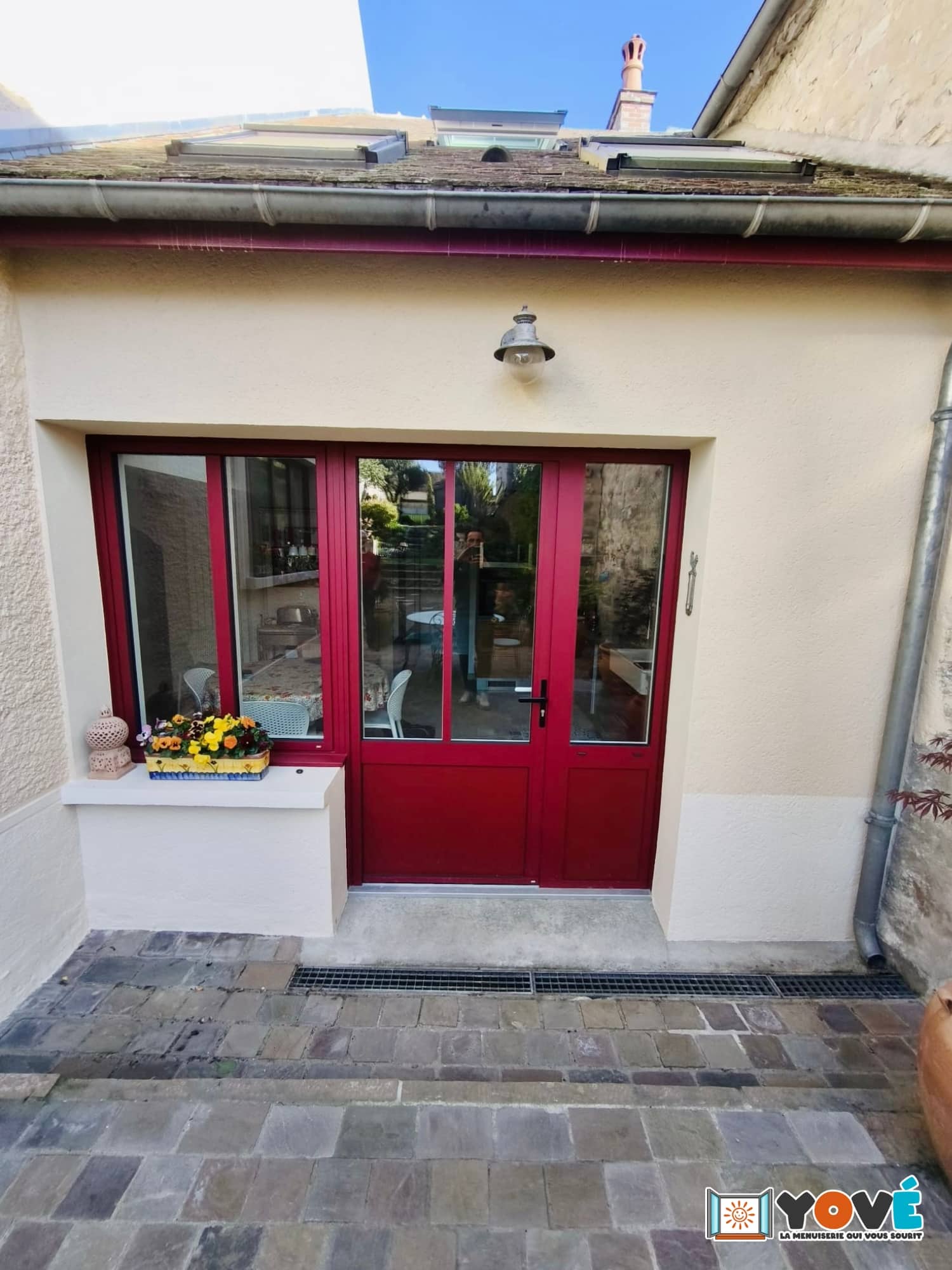 Porte fenêtre et fenêtre chez SWAO à Grez-sur-loing