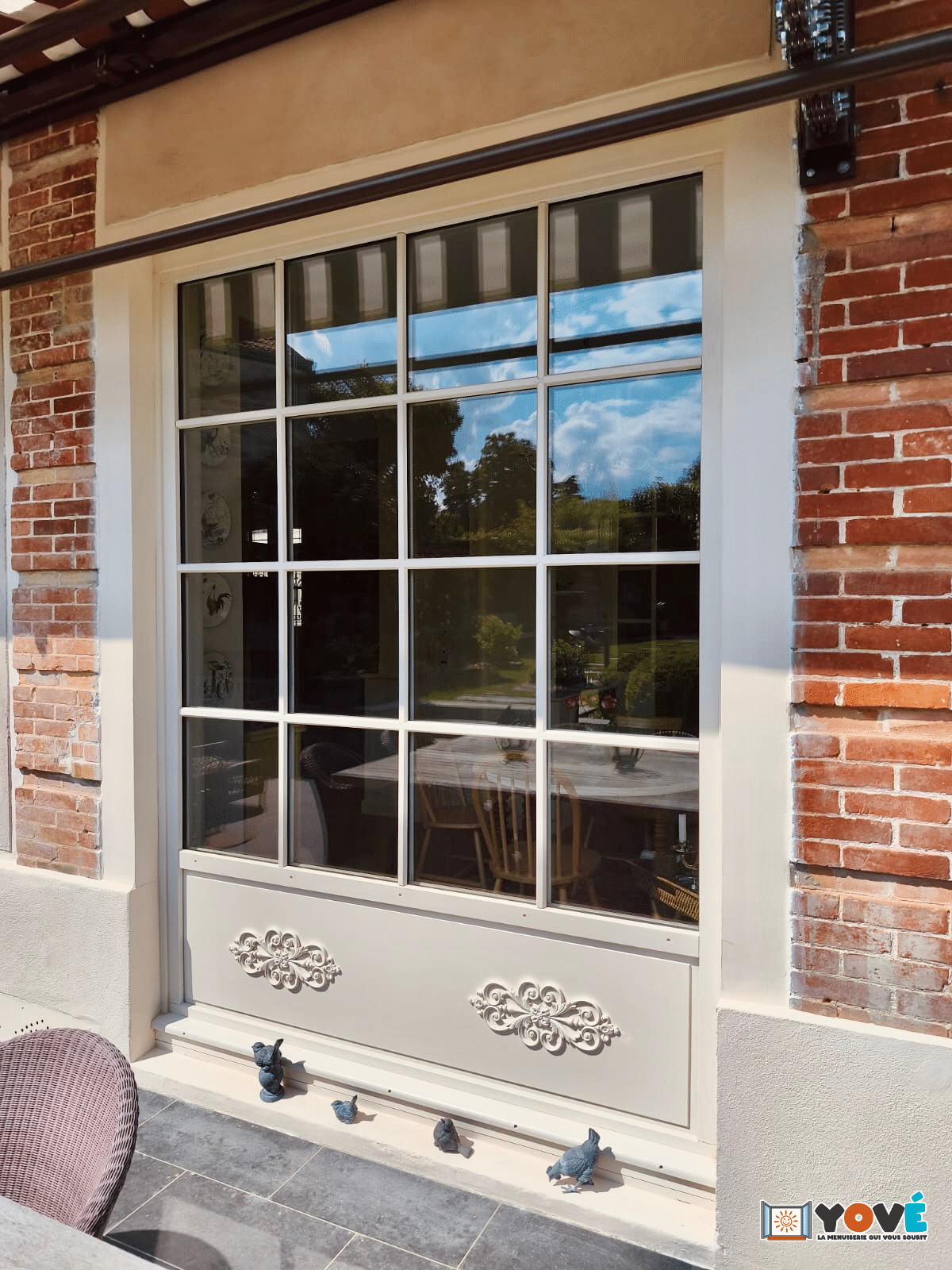
Les fenêtres bois de chez Lorebat à Fontainebleau
