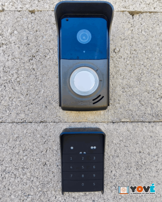 Digicode, vidéophone portail Kostum 