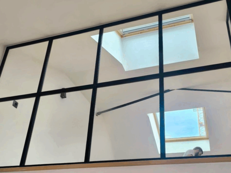 Verrière atelier mezzanine saint Maur des Fossés