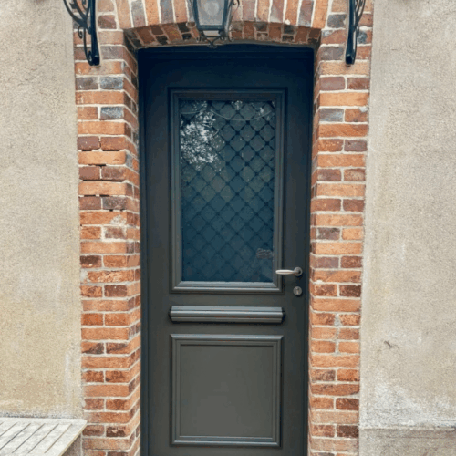 porte entrée Acier