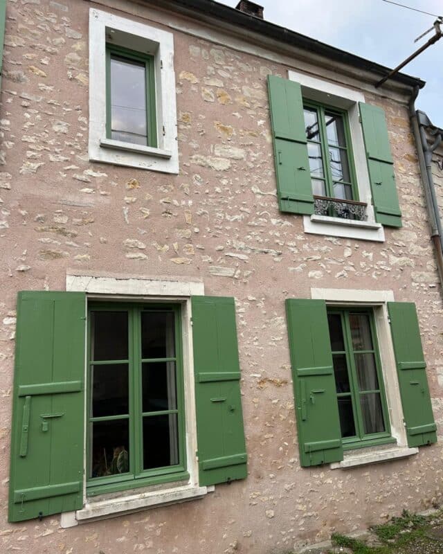 rénovation menuiseries bois maison en pierre à Villiers-sous-Grez 77